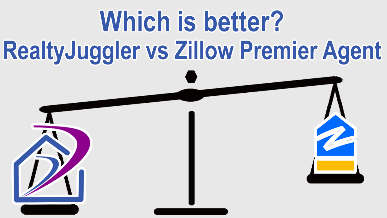 Compare RealtyJuggler with Zillow Premier Agent